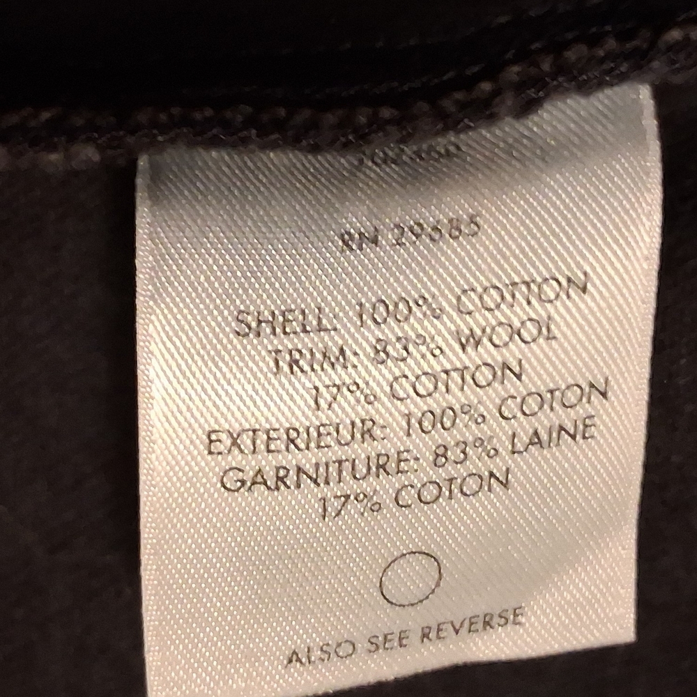 Pendleton Black Denim Vest With Patterned Lining - image 5